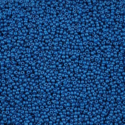 10-42120, Czech 22g PermaLux Dyed Chalk Blue