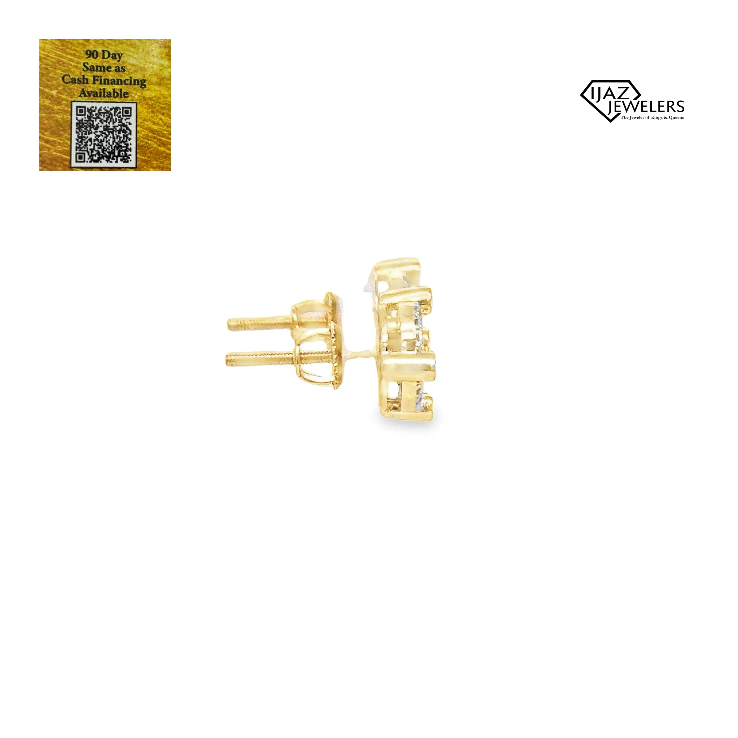 10K Gold 0.18 CTW Diamond Earrings