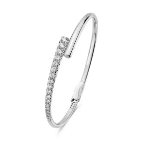 14kw Diamond Bangle