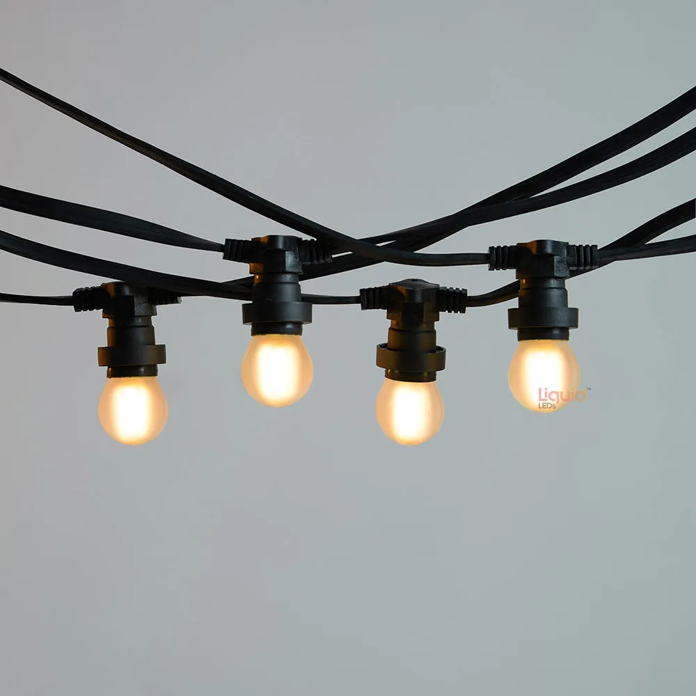 18M Festoon String Lights at 90 cm intervals with 20 Bulbs