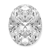 2.85 Carat Oval Lab Grown Diamond