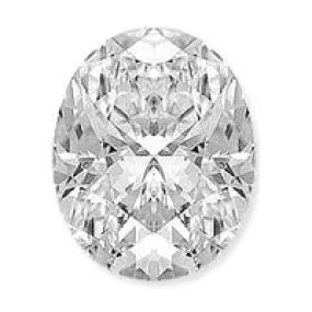 2.85 Carat Oval Lab Grown Diamond