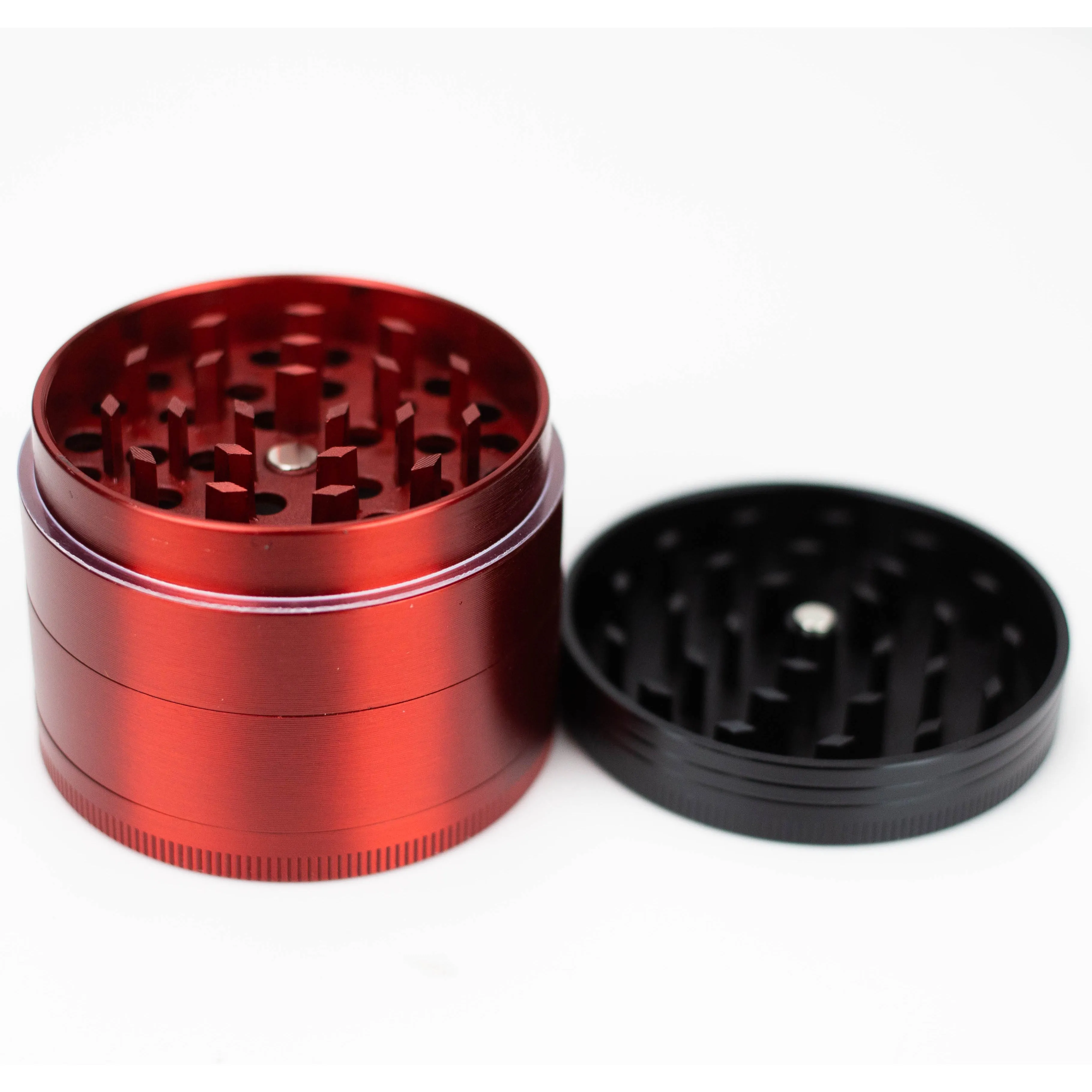 4 Parts Metal Red Grinder by Infyniti