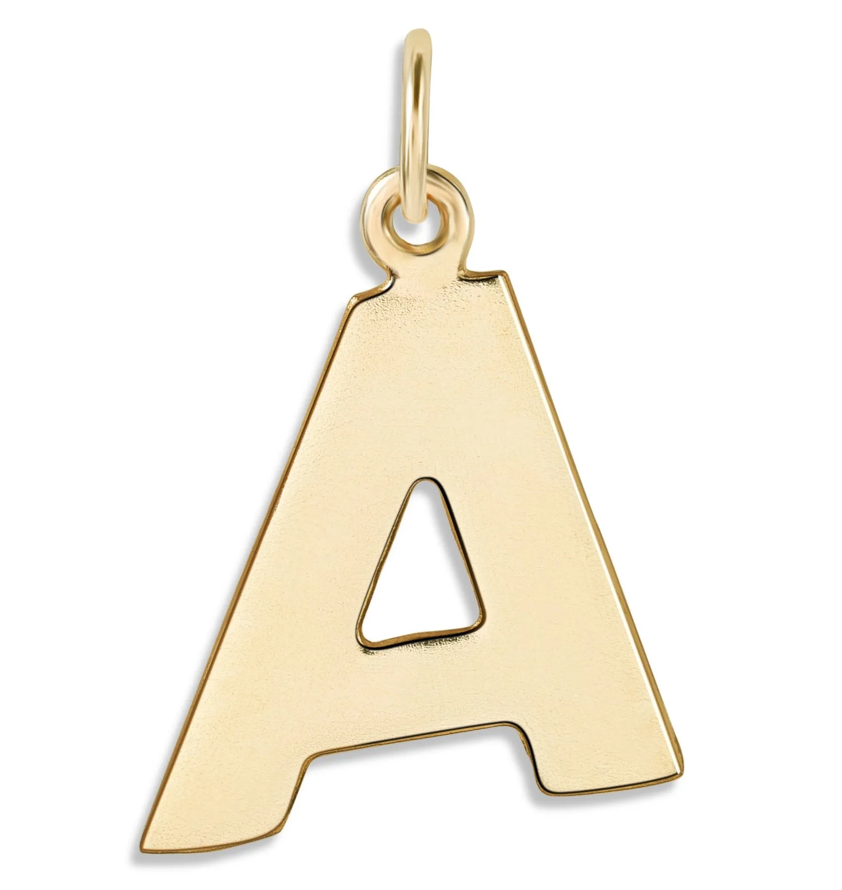 A Cutout Letter Charm