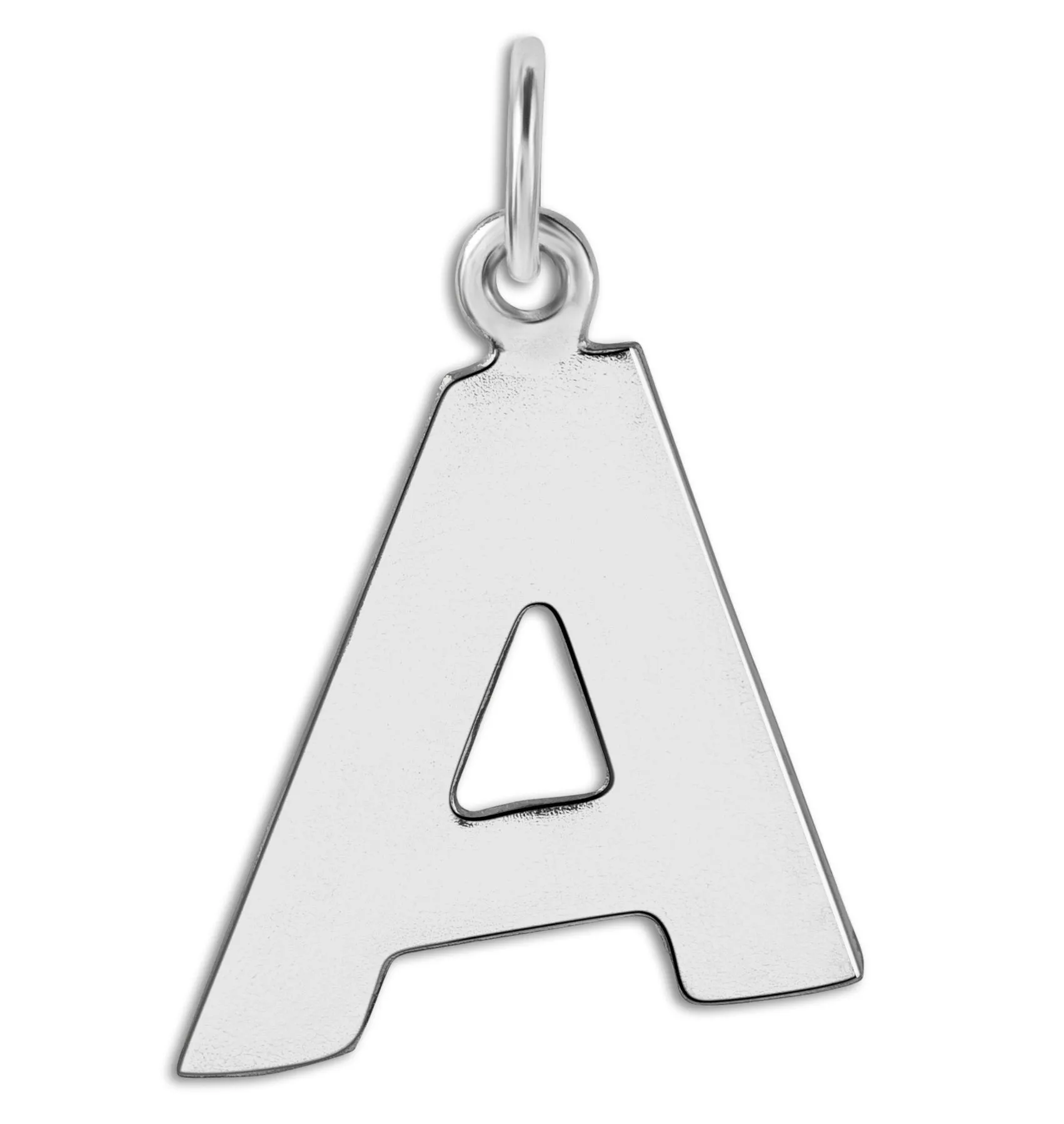 A Cutout Letter Charm