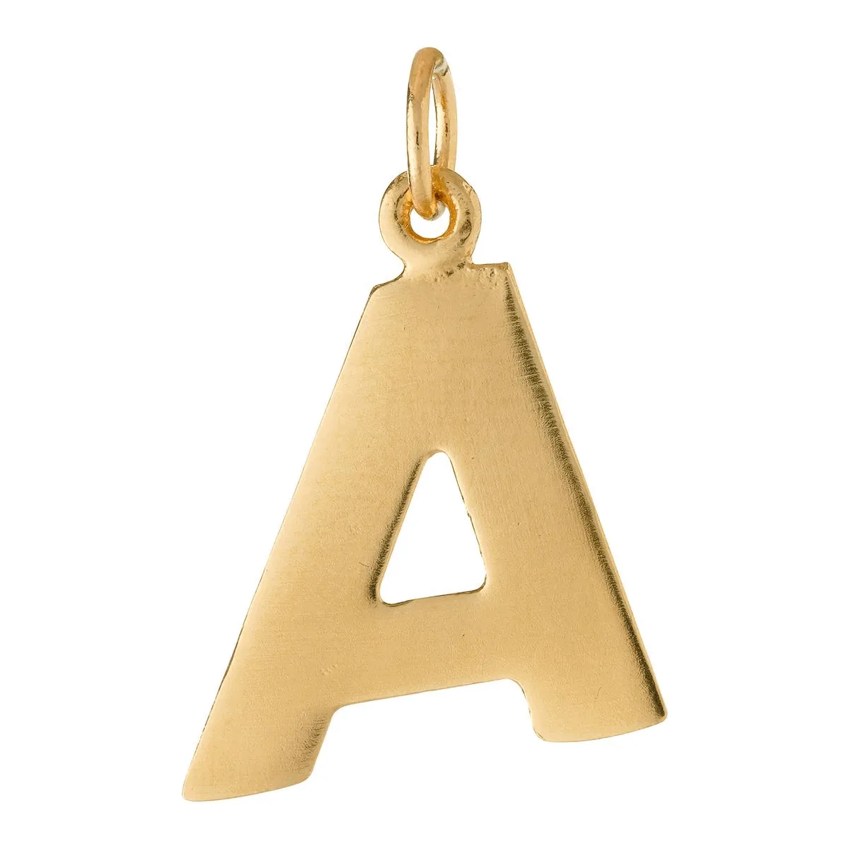 A Cutout Letter Charm