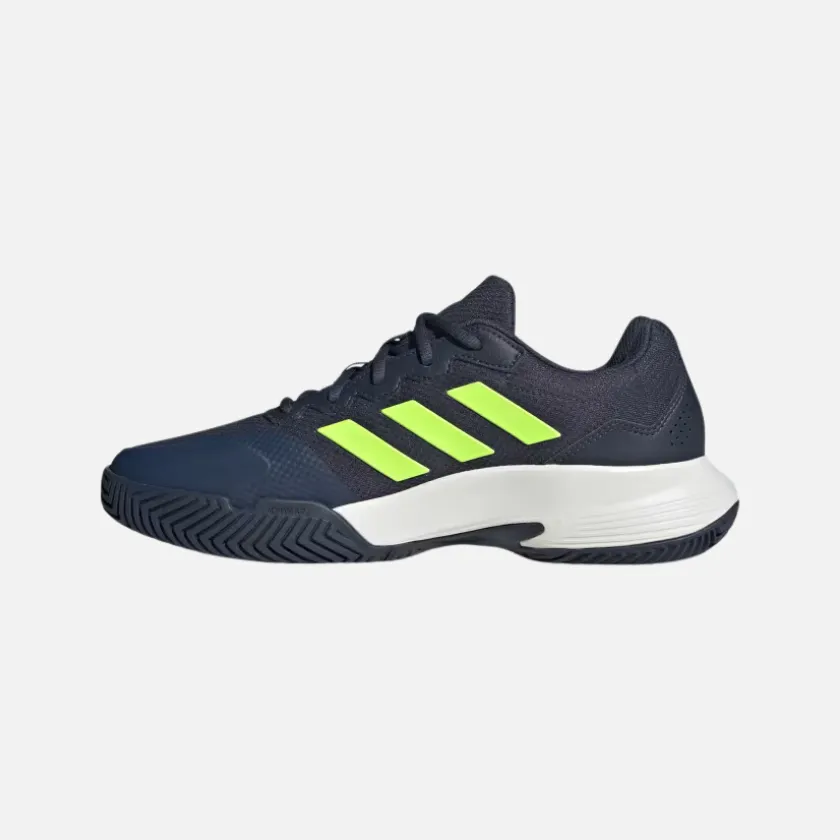 Adidas Gamecourt 2.0 Men's Tennis shoes - Shadow Navy S22/Lucid Lemon F23/Core White