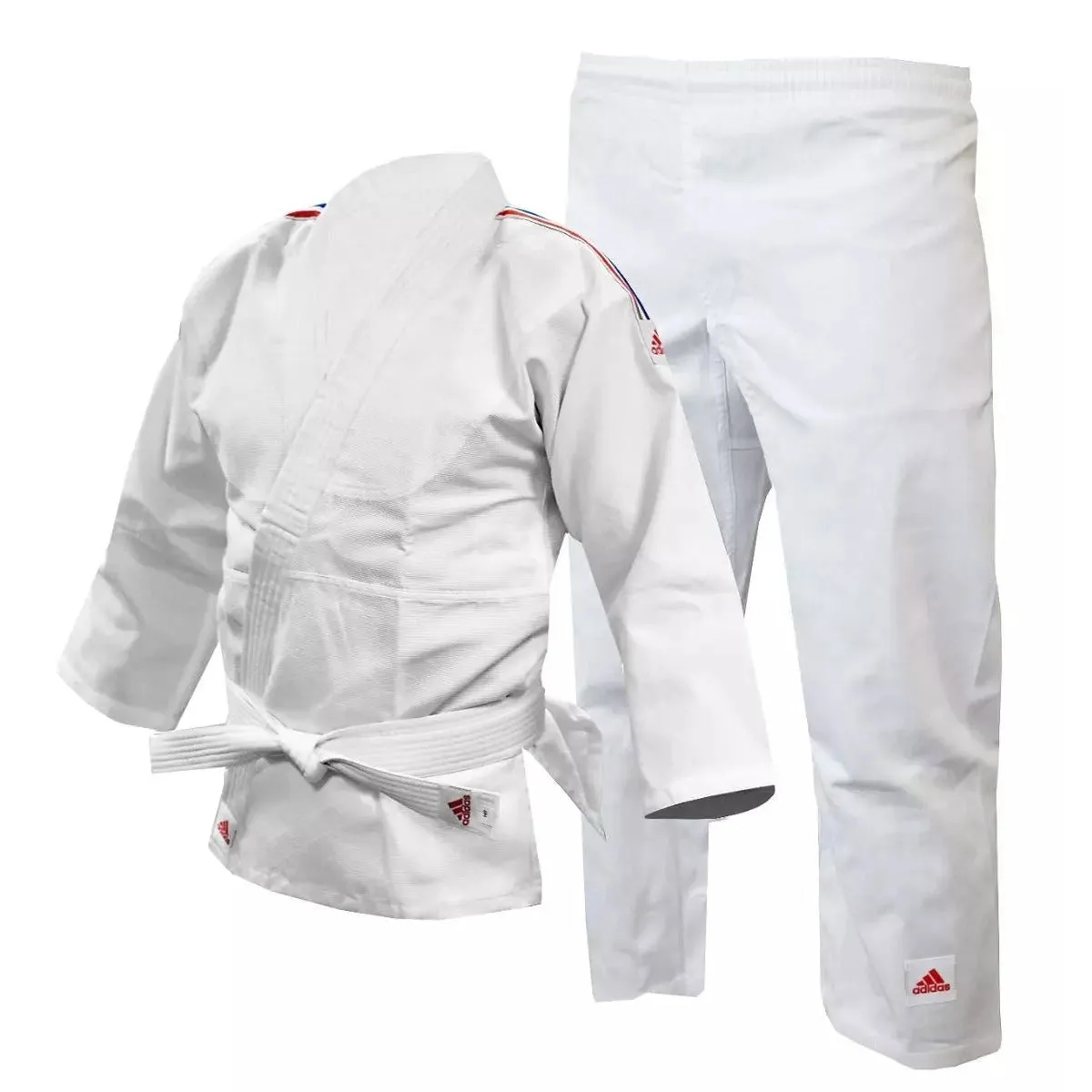 adidas J250 Kids Judo Uniform Gi 9oz Suit   White Belt