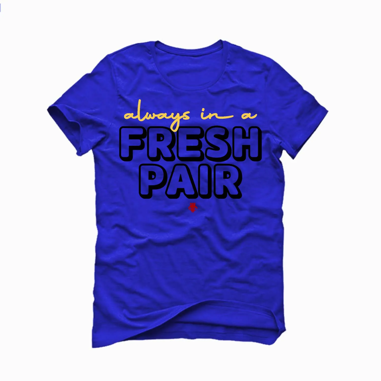 Air Jordan 1 High OG WMNS “Reverse Laney” Royal Blue T-Shirt (Fresh Pair)