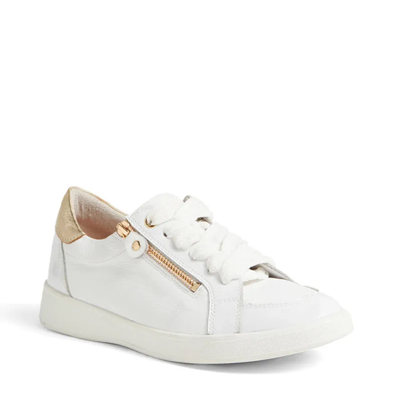 AIRE XF - WHITE-GOLD PATENT LEATHER