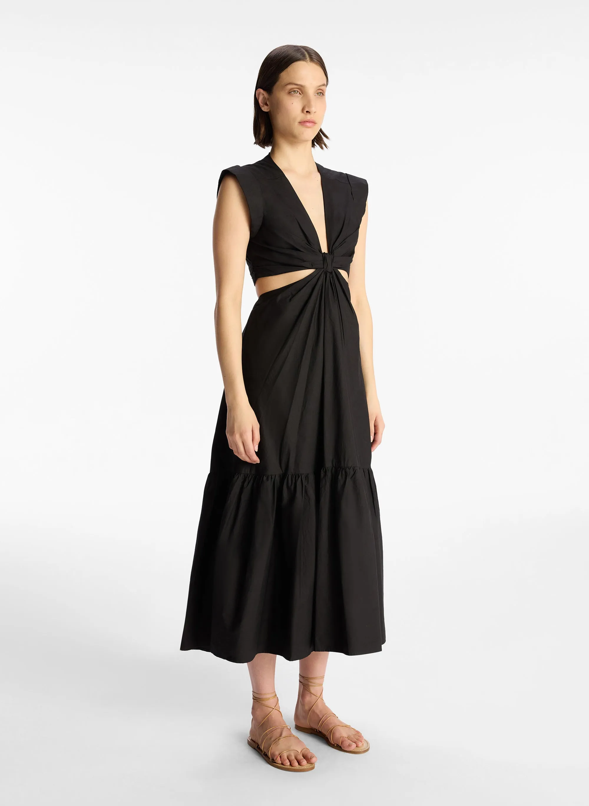 Alexandria Cotton Midi Dress