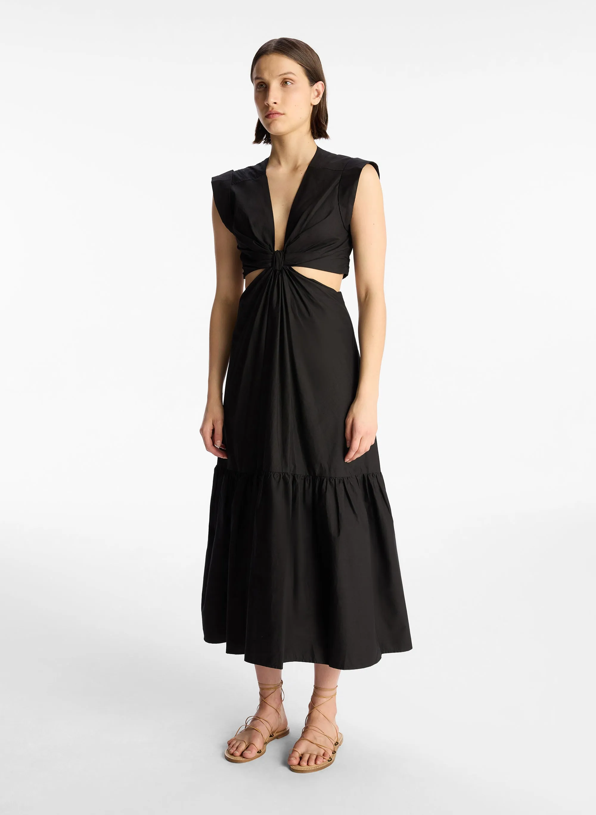 Alexandria Cotton Midi Dress