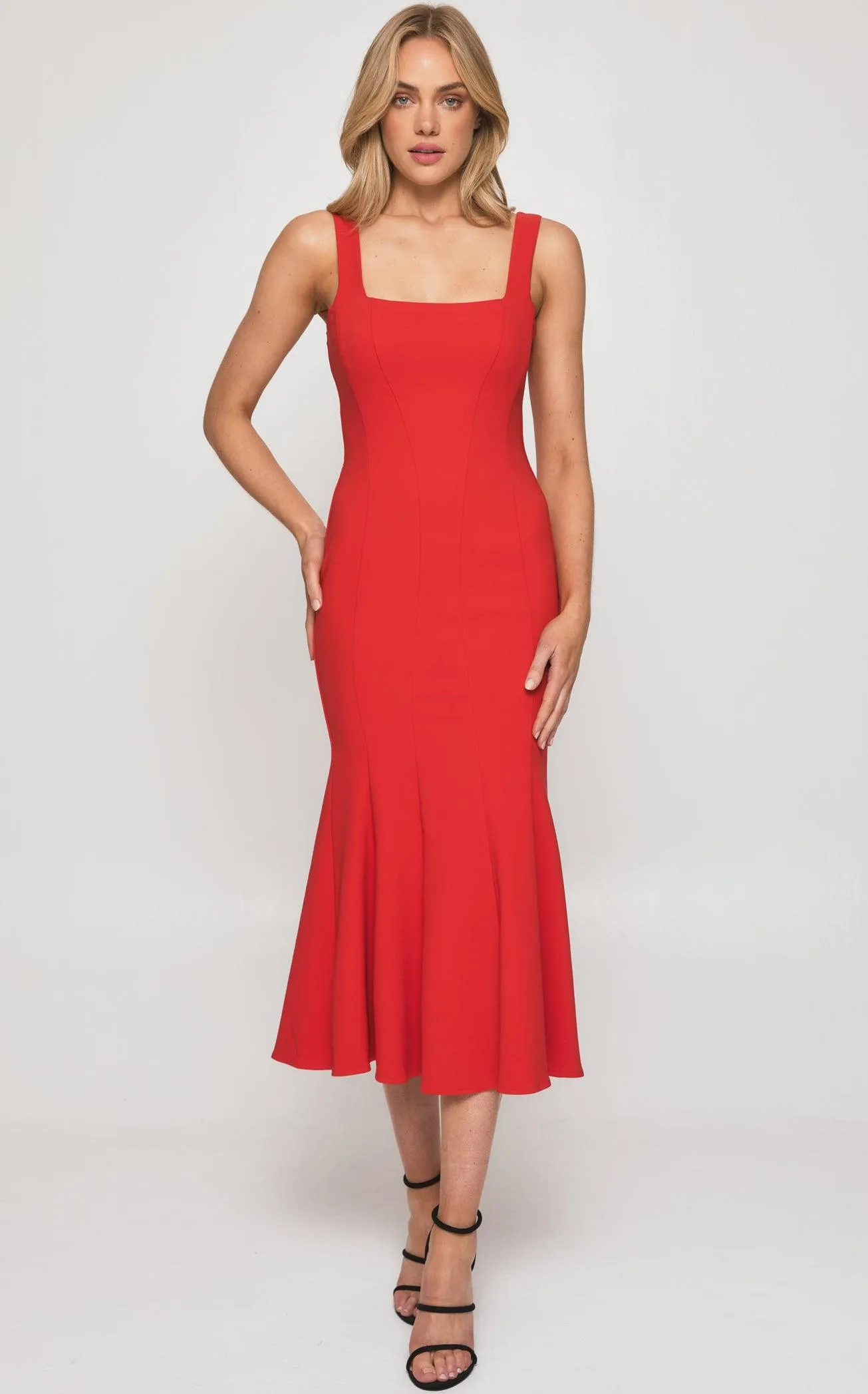 Ally Dress - Red