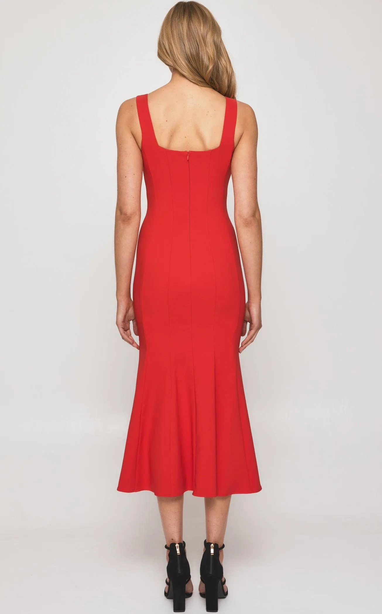 Ally Dress - Red