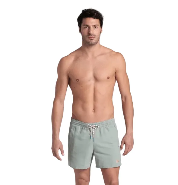 Arena men's boxer costume Pro_File Logo 007140630 jade-salmon