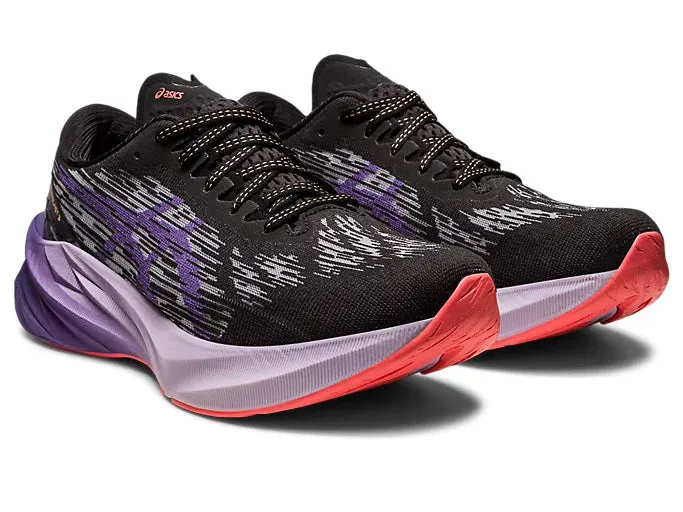 Asics Women's NOVABLAST 3 - BLACK/DUSTY PURPLE