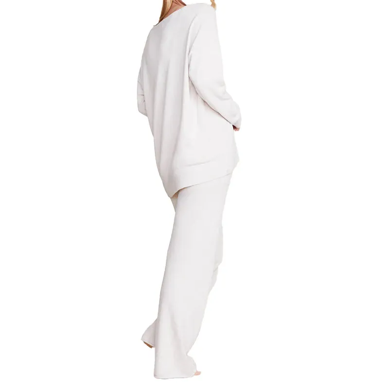 BAREFOOT DREAMS | CozyChic Ultra Lite V Neck Hi-Low Pullover