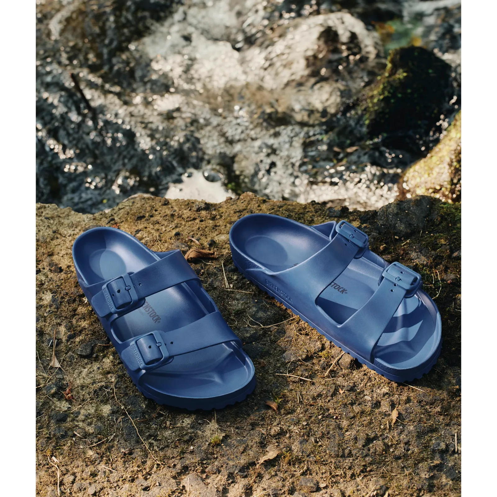 Birkenstock Arizona EVA Narrow Slide Sandal (Women) - Navy