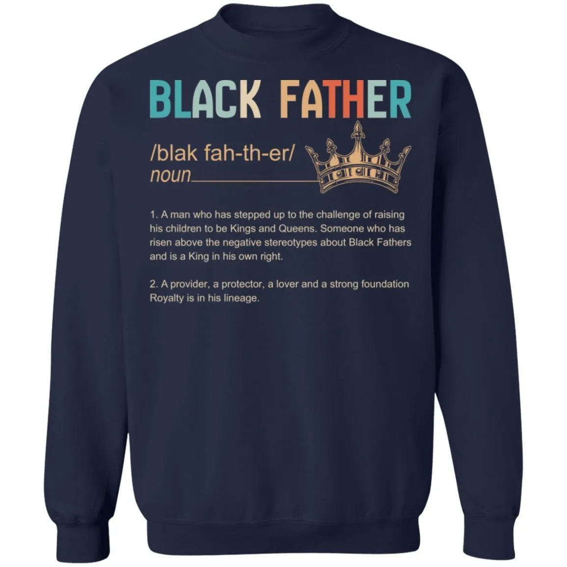 Black Father T-shirt