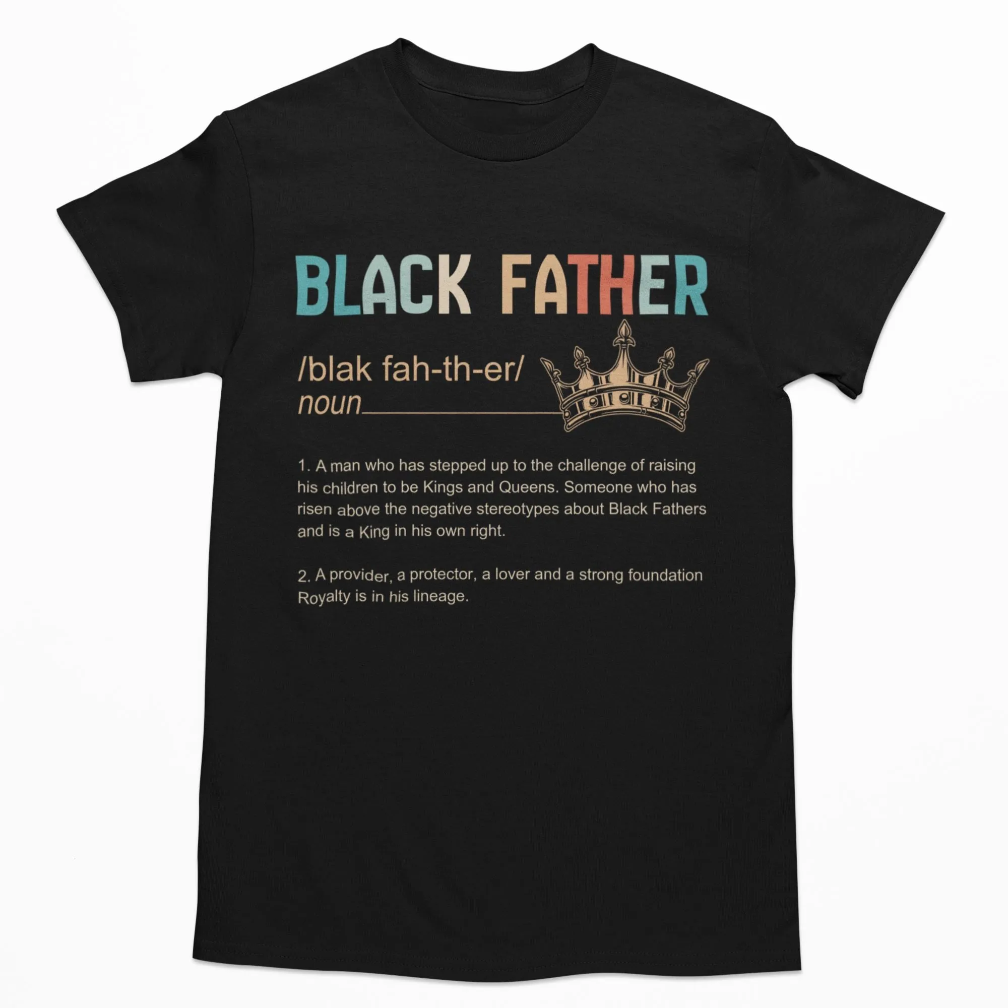 Black Father T-shirt