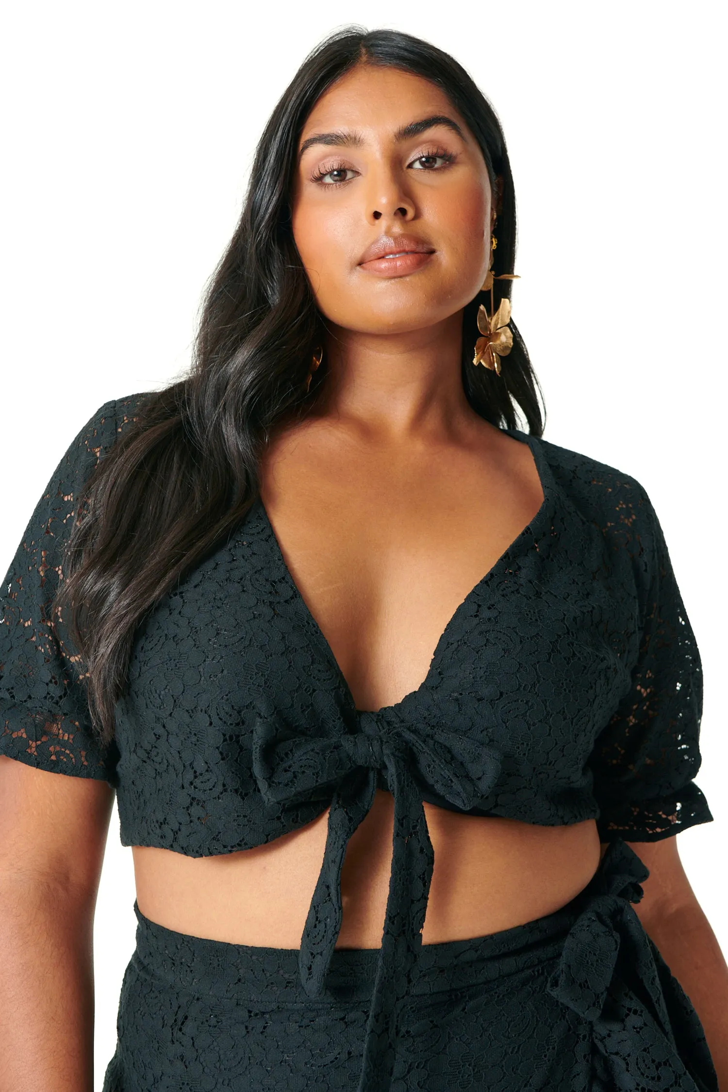 Black Lace River Top