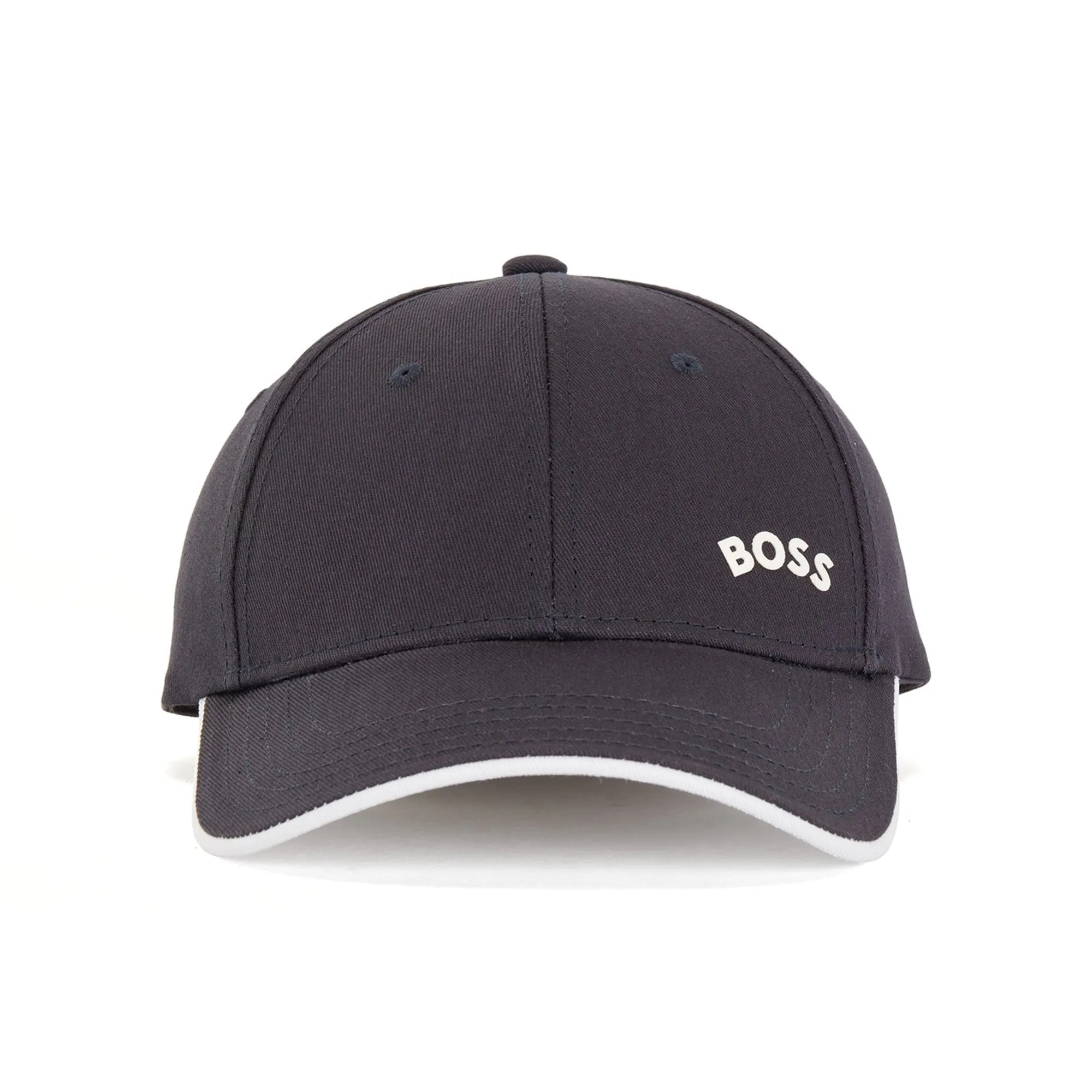 Boss Bold Curved Cap - Navy