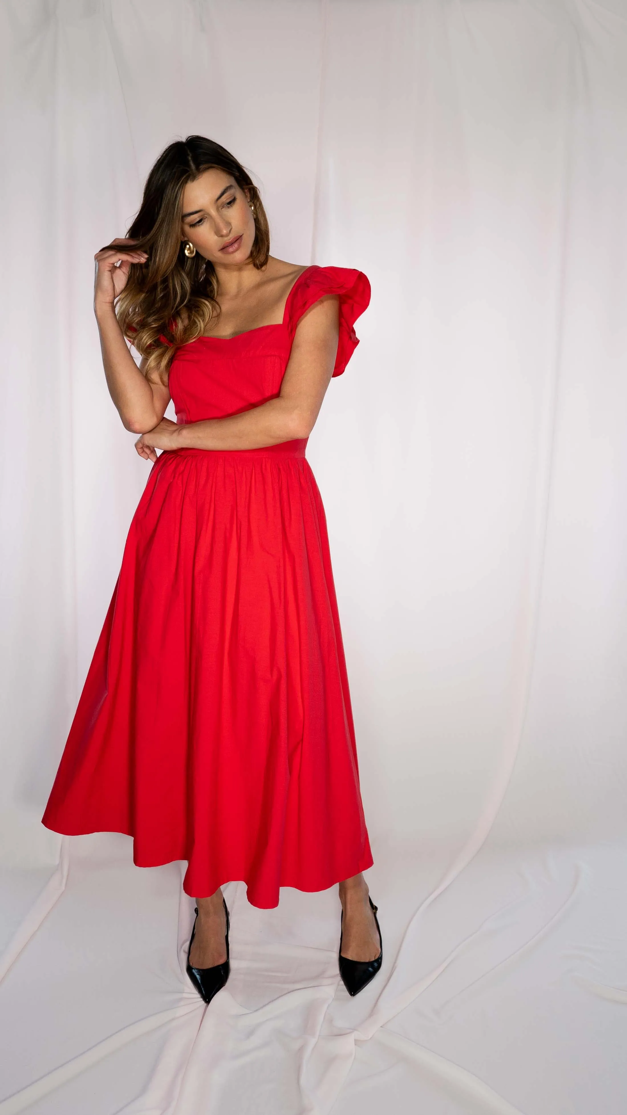 Briar Red Dress