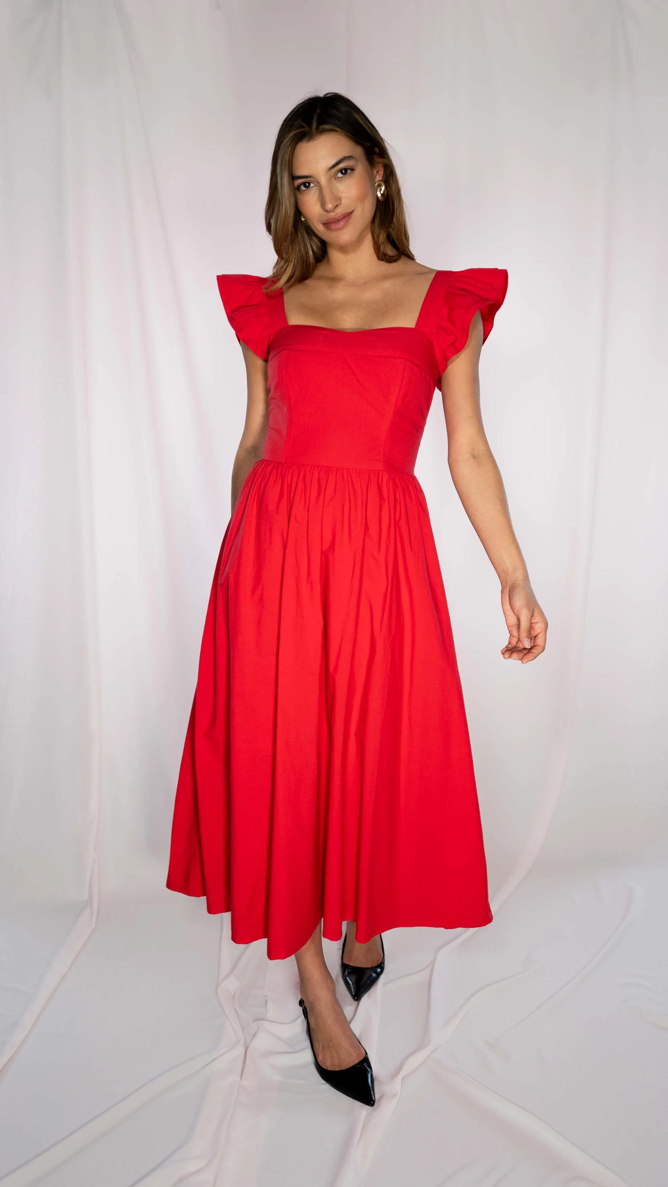 Briar Red Dress