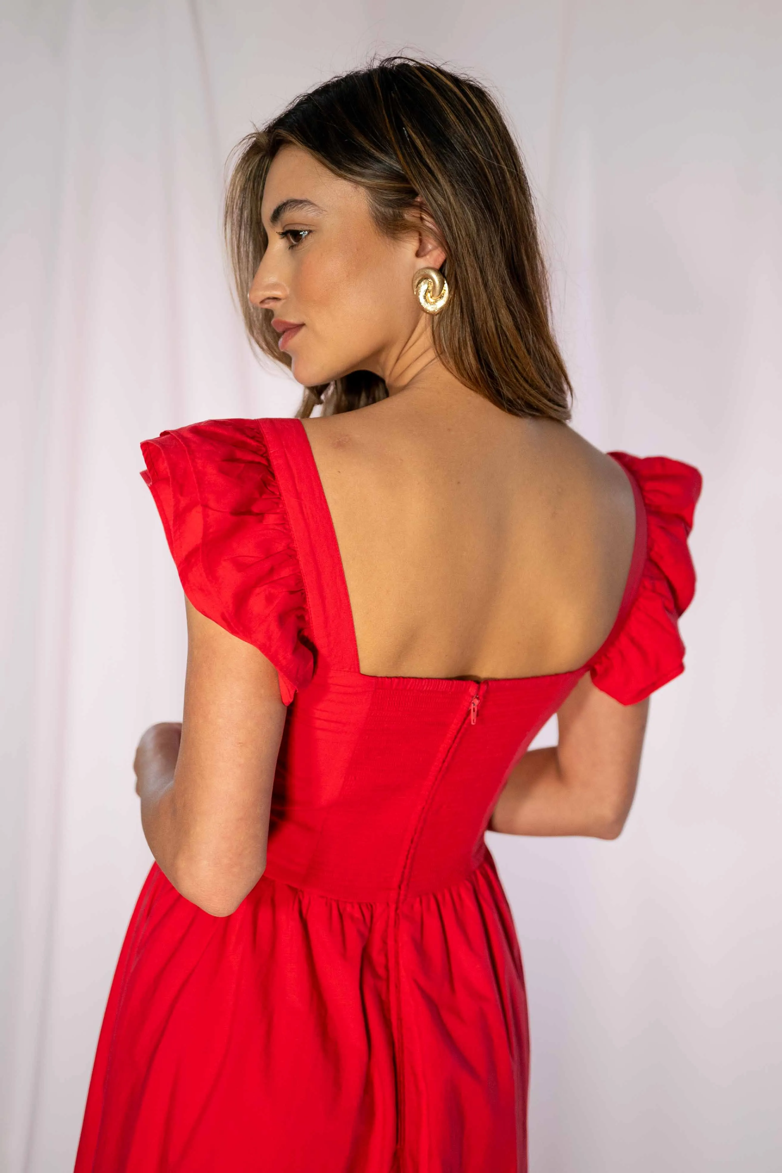 Briar Red Dress