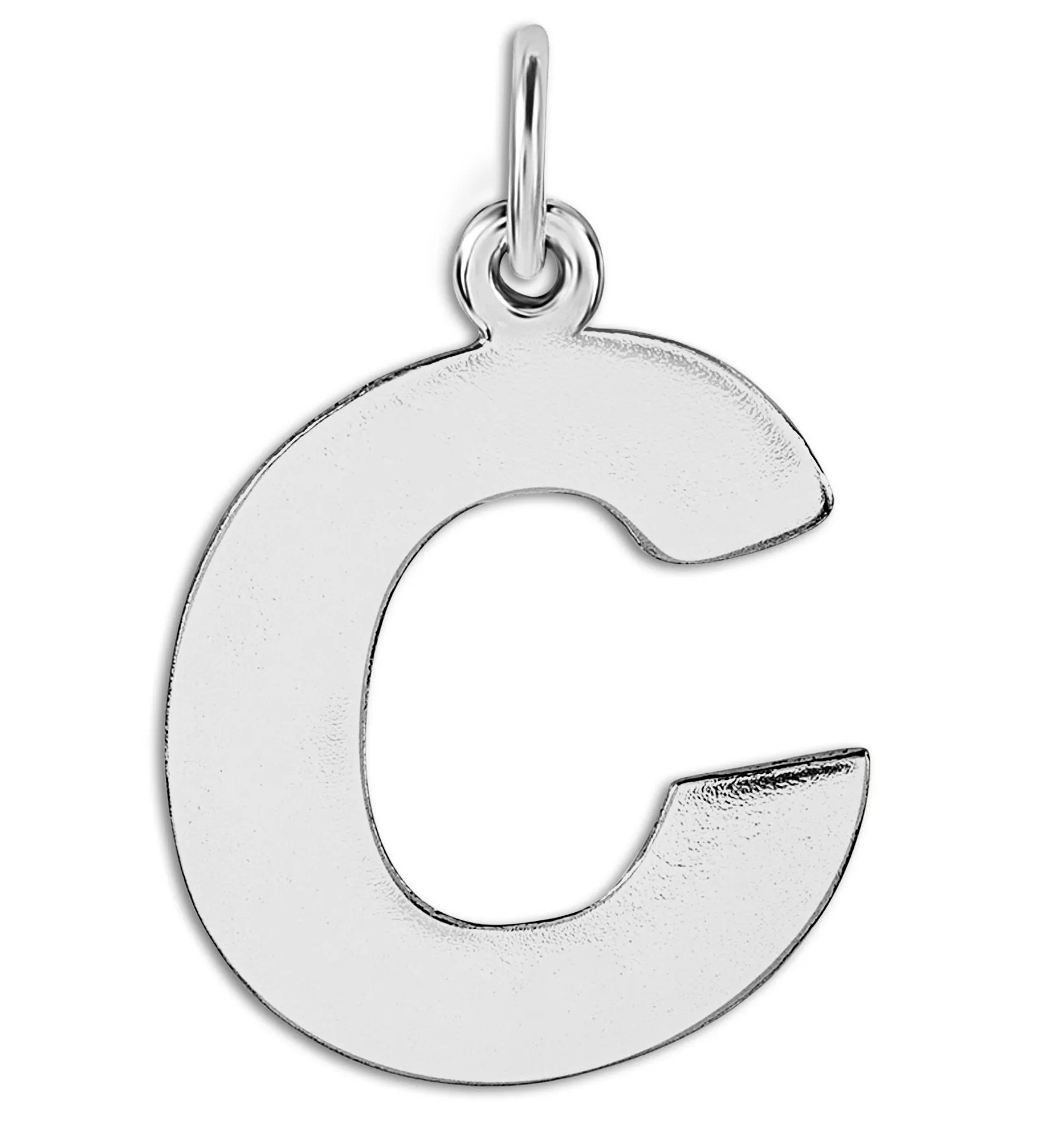 C Cutout Letter Charm