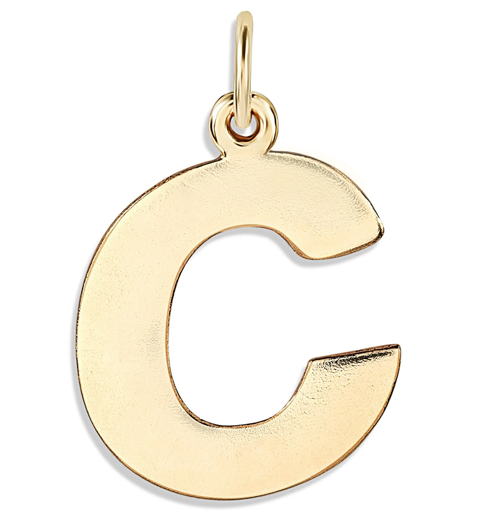 C Cutout Letter Charm