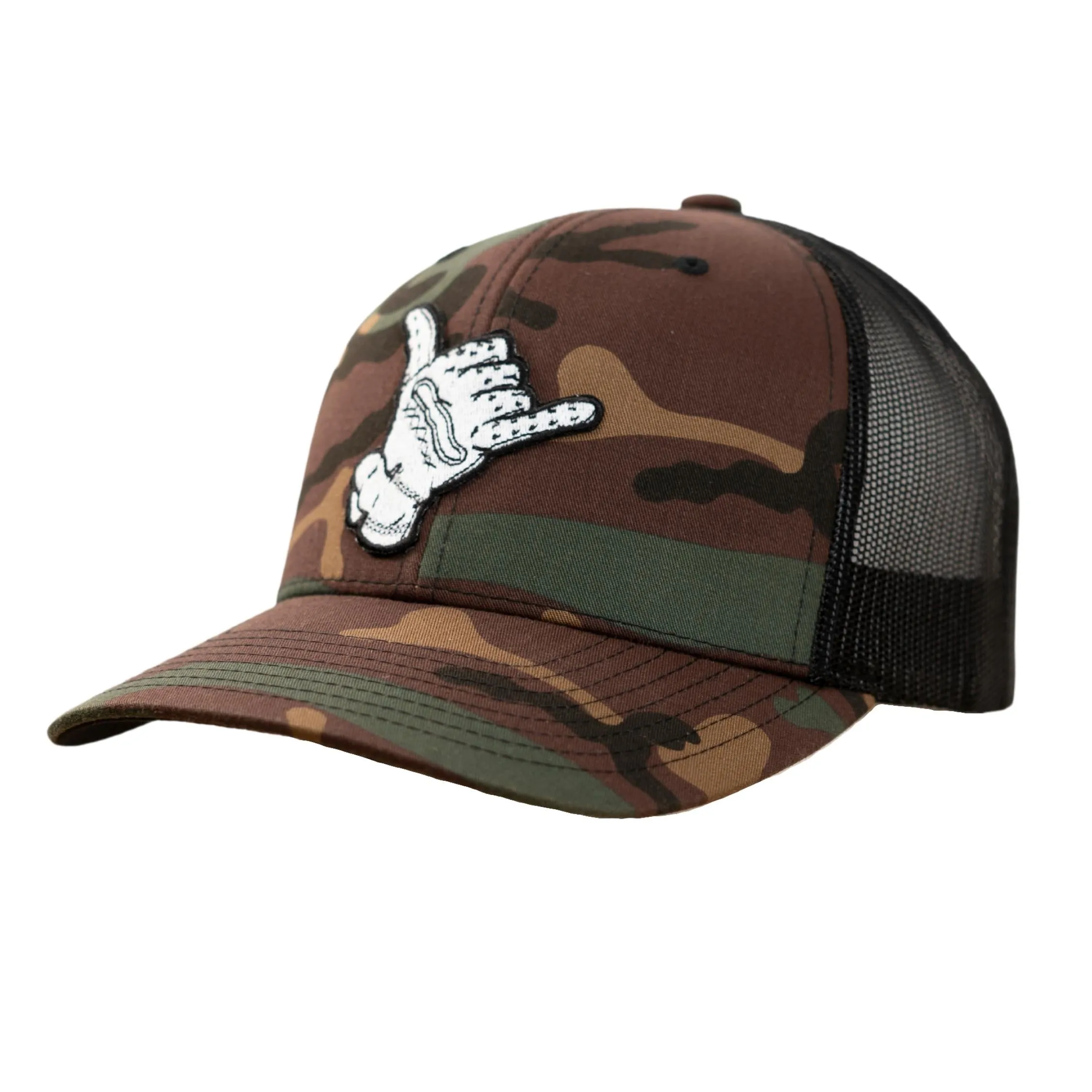 Camo Shaka Trucker Hat