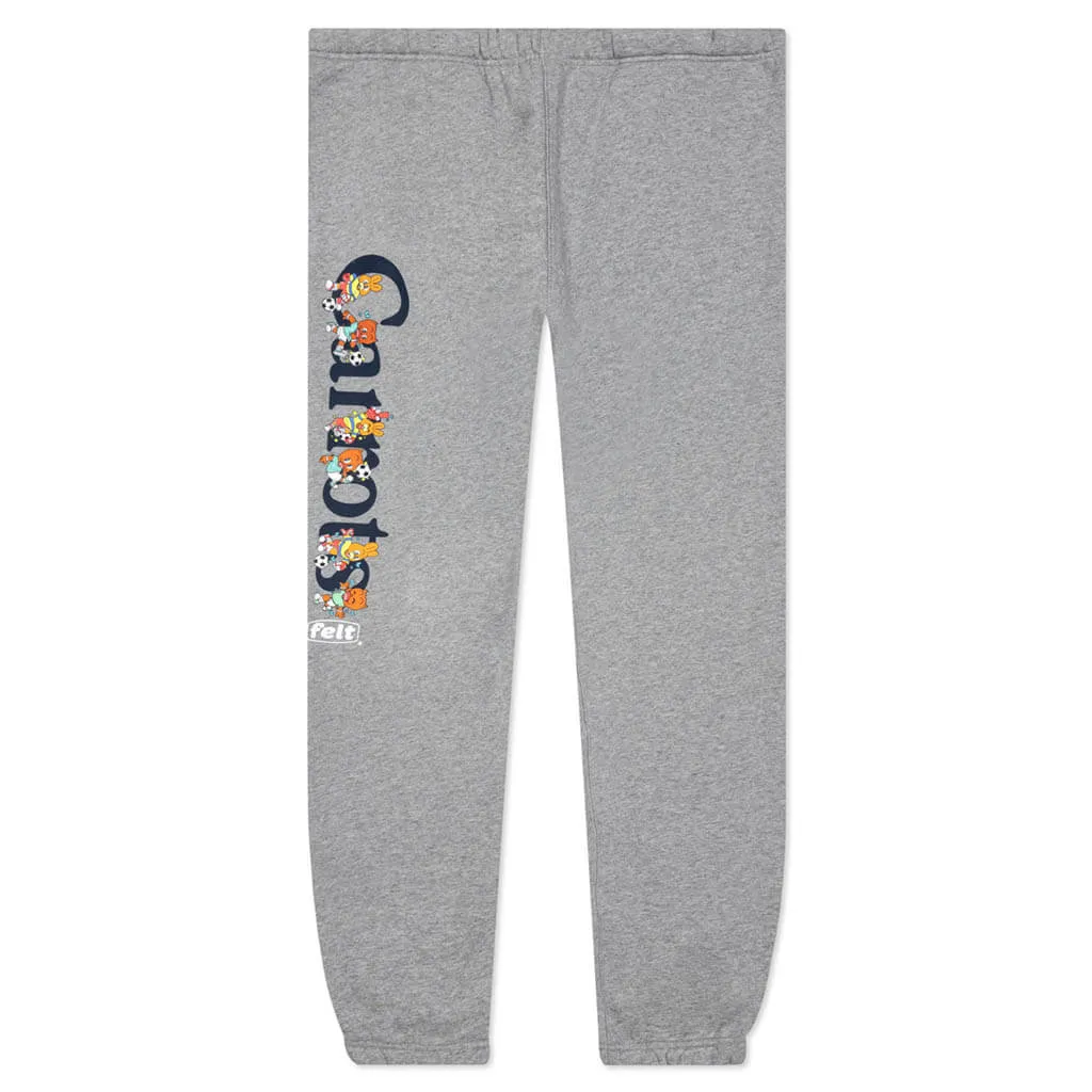 Carrots by Wordmark Sweatpant - Grey