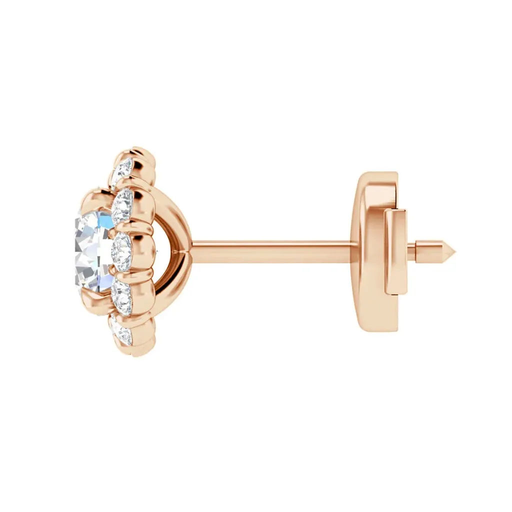 Cassandra - 18ct Rose Gold - Round