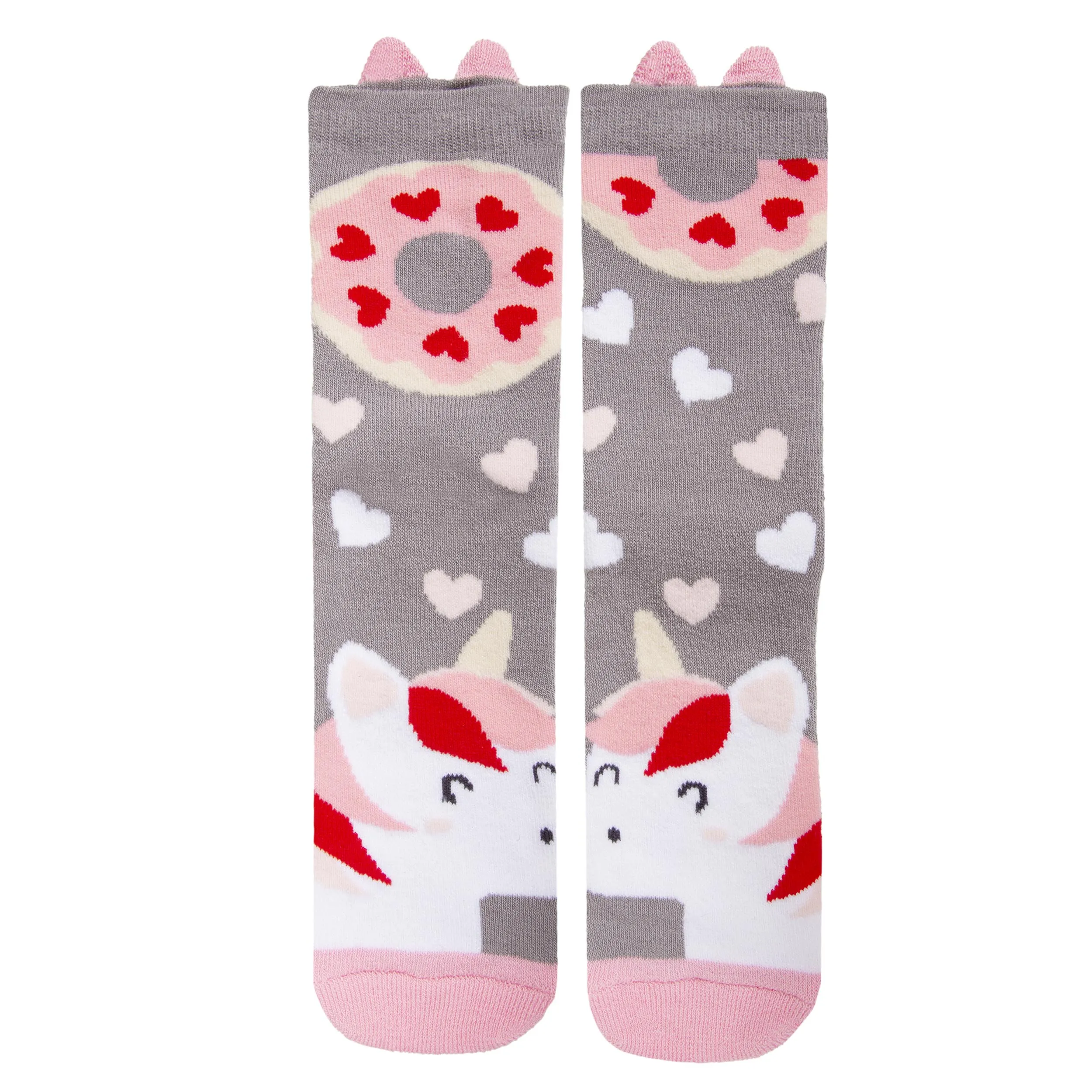 Chaussettes antidérapantes Enfant Licorne 27/34