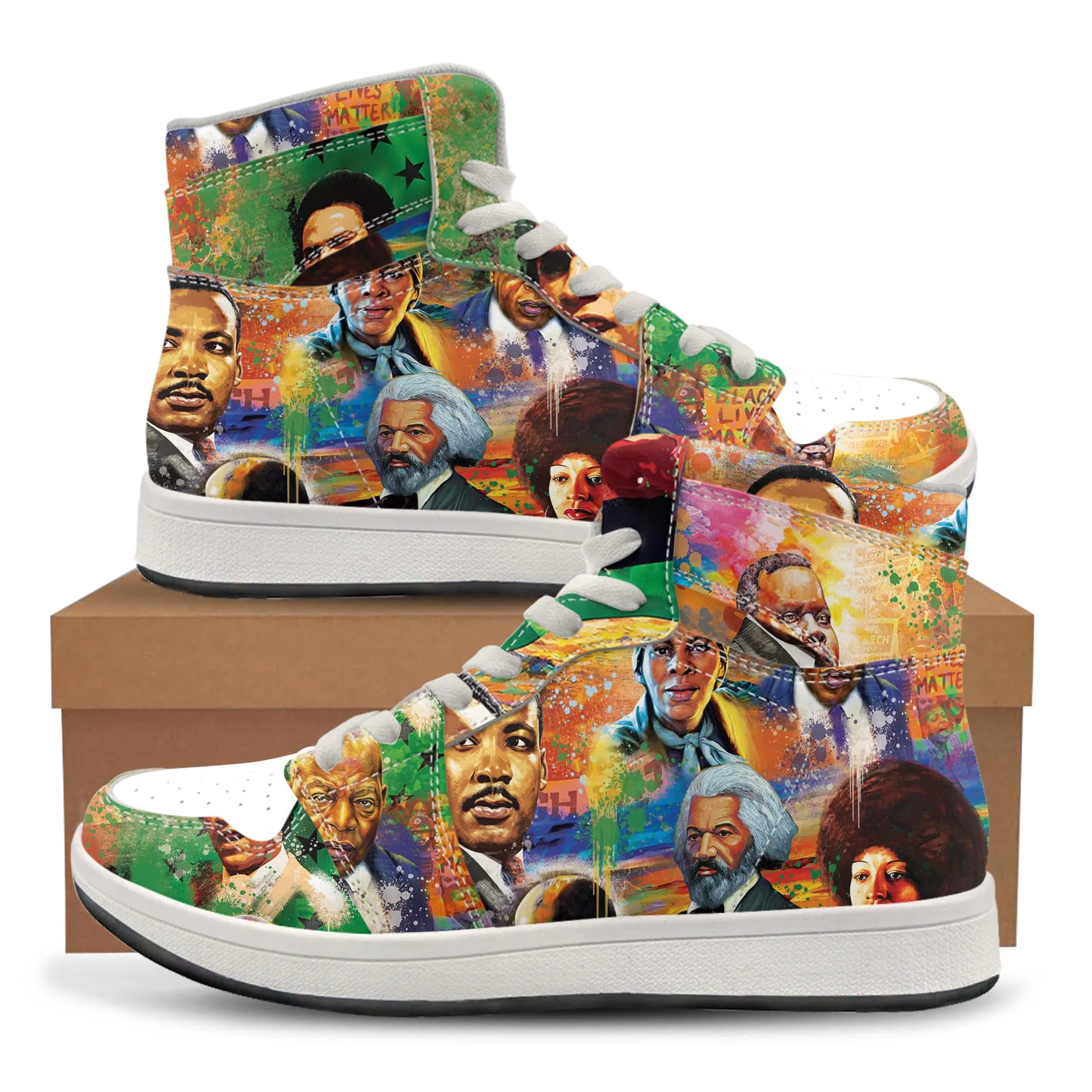 Civil Rights Moments High Top Sneakers