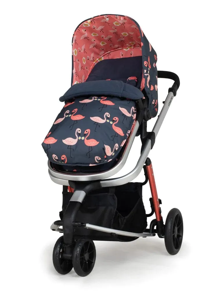 Cosatto Giggle 3in1 I-Size Everything Bundle (Tote) - Pretty Flamingo