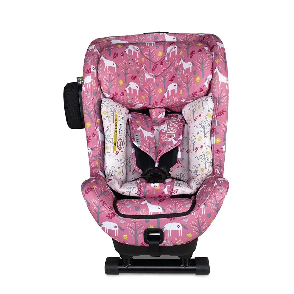 Cosatto x Axkid Minikid 4 Group 1/2/3 Car Seat - Unicorn Garden