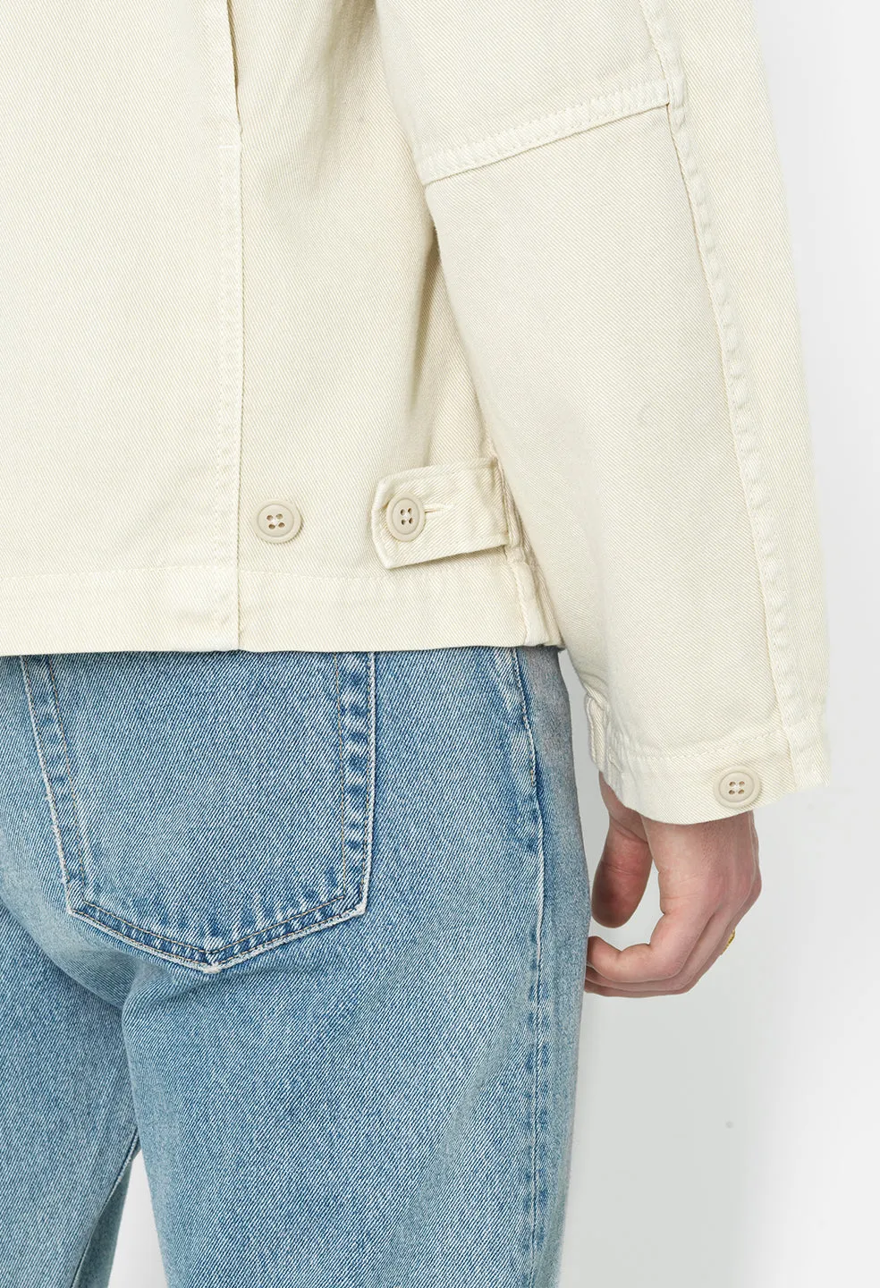 Cotton Chore Jacket / Salt