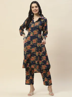 Cotton Printed Kurta Set