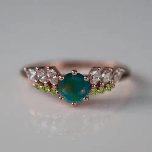 Custom Pretty Guardian Ring  1863.00