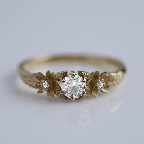 Custom Sakura Ring  1385.00