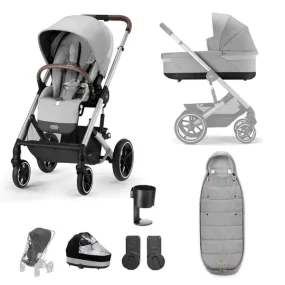 Cybex Balios S Lux Essential Bundle - Taupe / Lava Grey