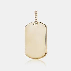 Diamond Dog Tag