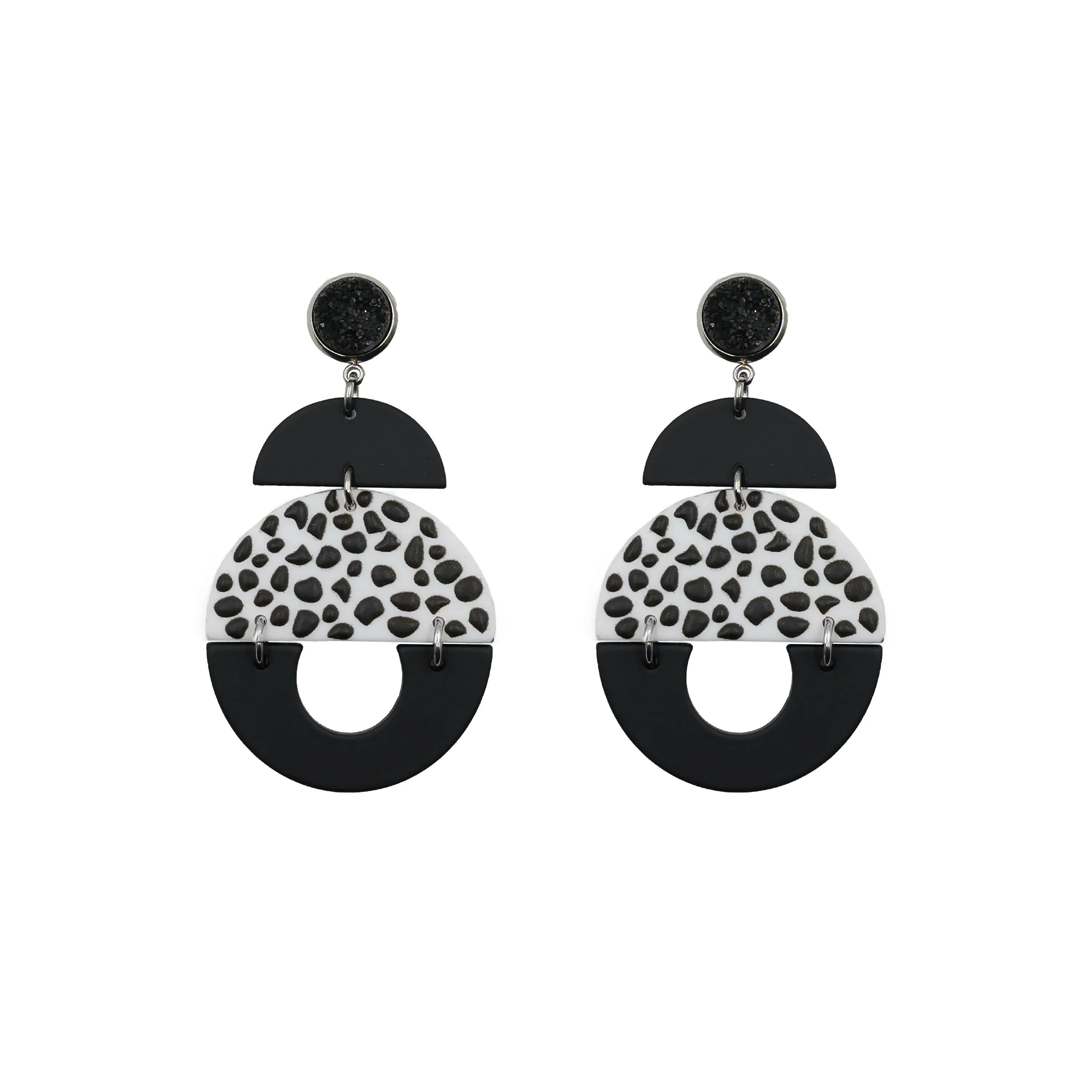 Fiji Collection - Silver Purdy Earrings