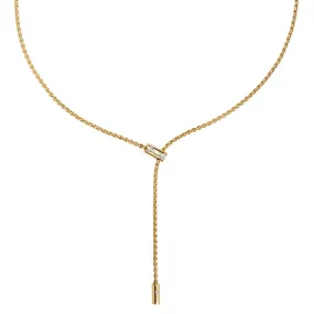 Fope 18k Aria Diamond Lariat Necklace