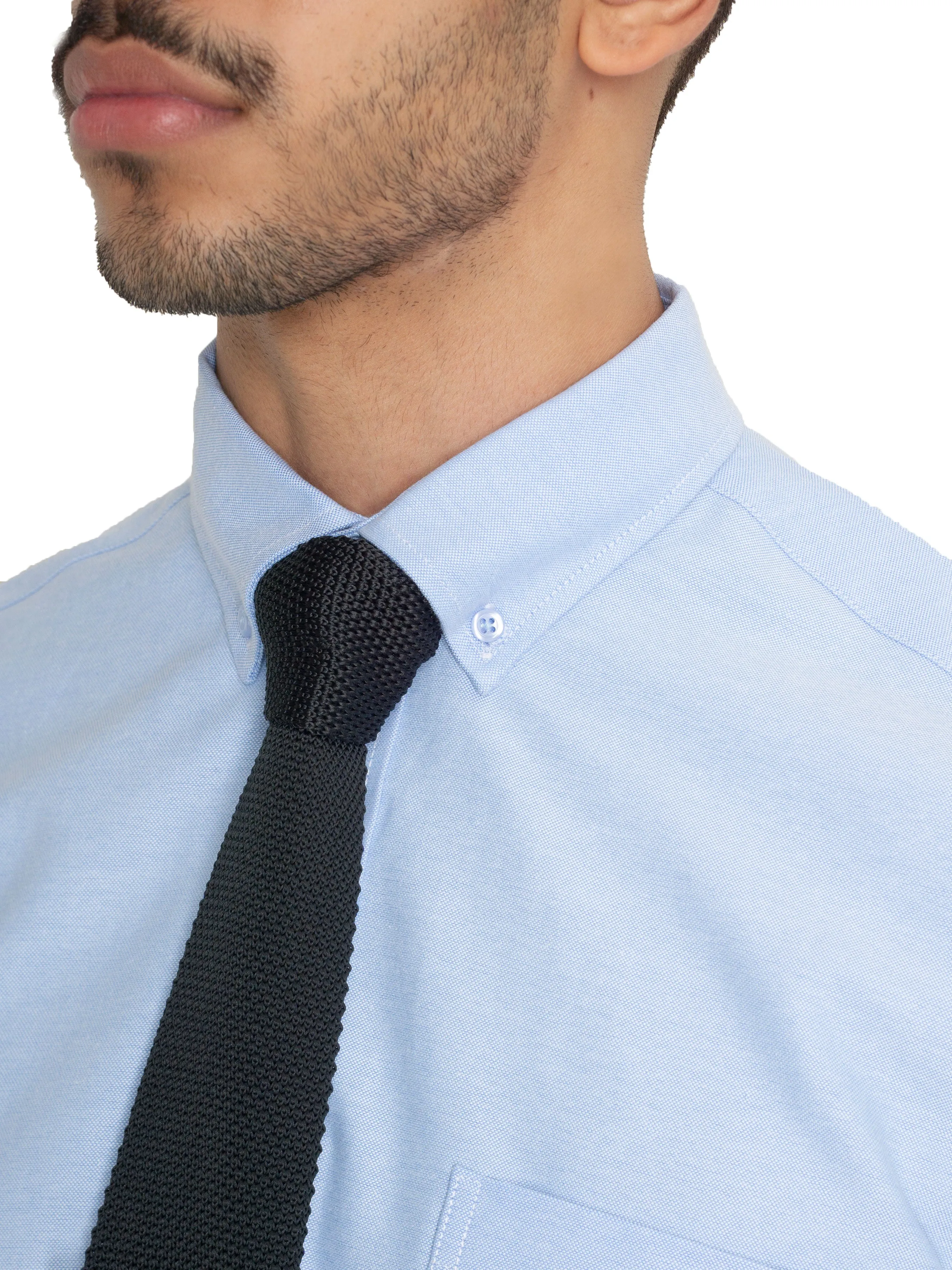 Formal Shirt - Light Blue Oxford Button-Down Collar