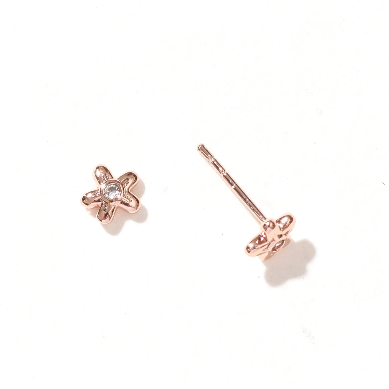 Freesia Stud | Rose Gold