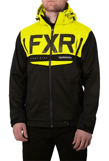 FXR Helium Ride Softshell Black/HiVis