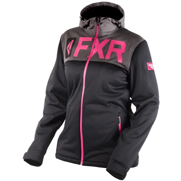 FXR Helium Womens Jacket Black Fuchsia